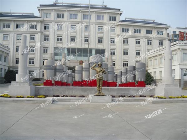 蘇州武警支隊(duì)主題雕塑